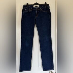 Abercrombie & Fitch “The A&F Skinny” Dark Wash Jeans